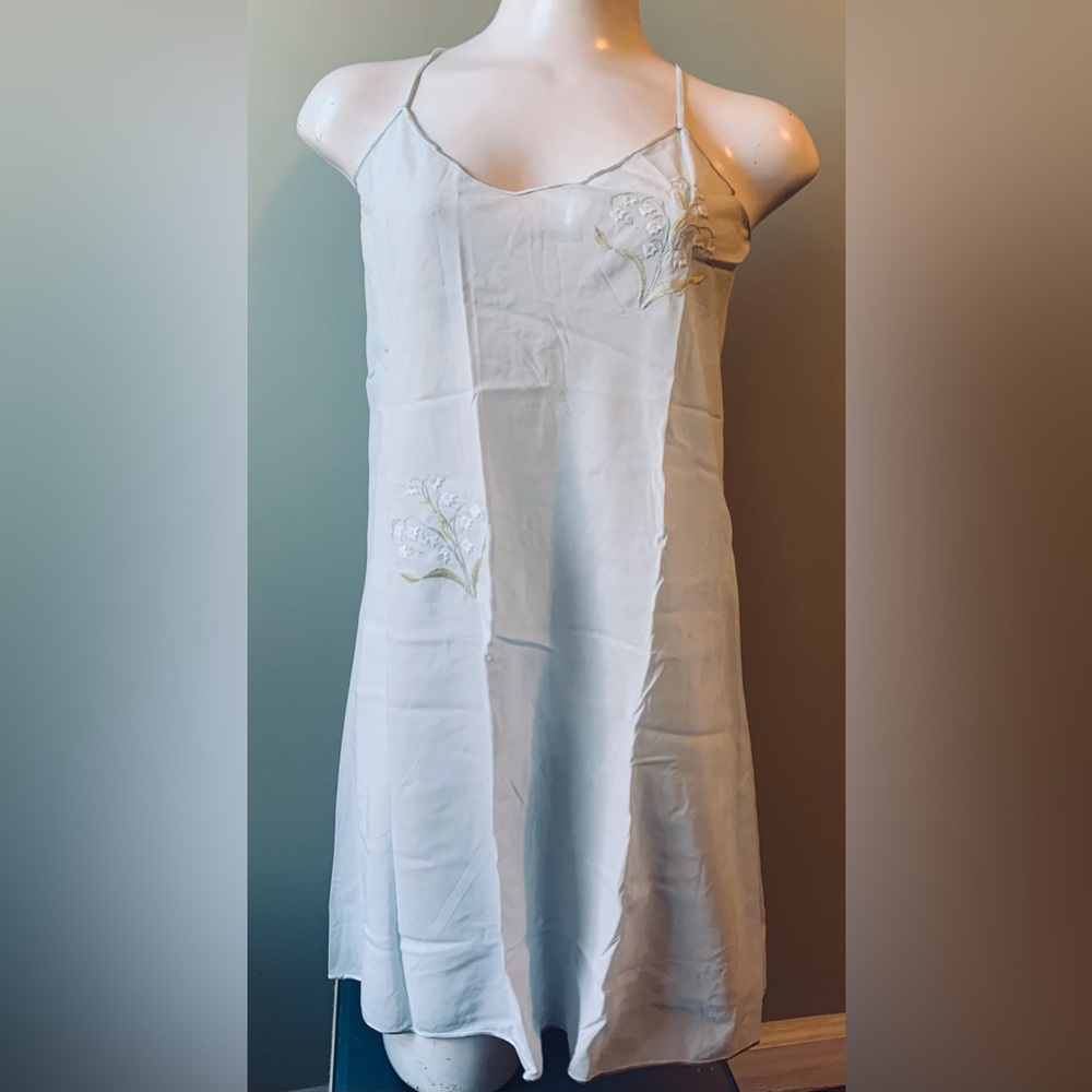 Vintage Loretta Caponi Lily of the Valley Slip Nightgown